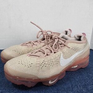 Nike Air VaporMax 2023 Flyknit Rose Whisper Pink Oxford Womens Shoes Sz 10